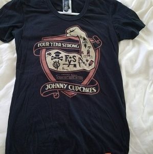 Johnny Cupcakes, Size L, Four Year Strong tee